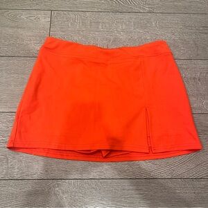 Red/Orange Urban Outfitters Mini Skort